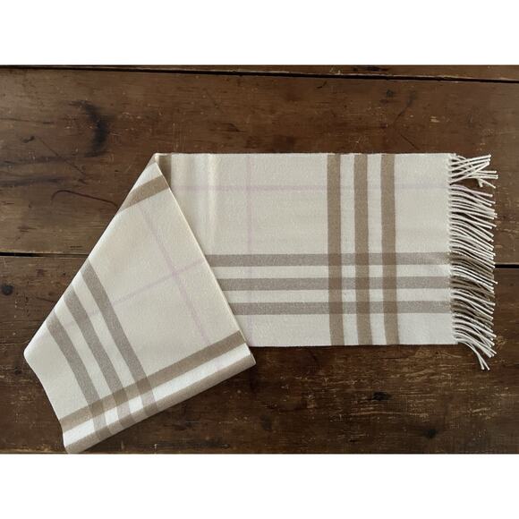 Burberry Classic Check Cashmere Scarf - Picture 1 of 8